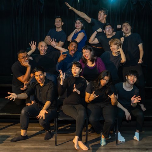 Enfiniti Academy performers on stage